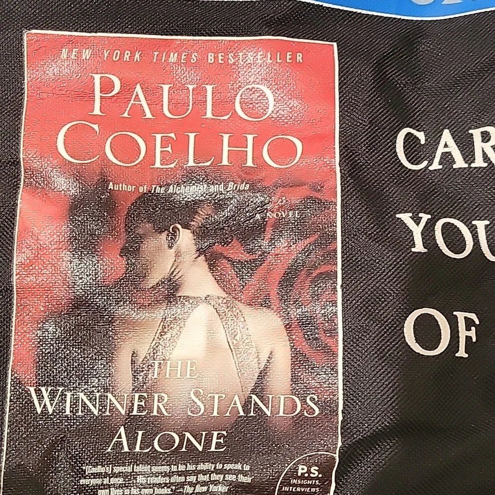 Paulo Koelho Canvas Tote/ Book Bag